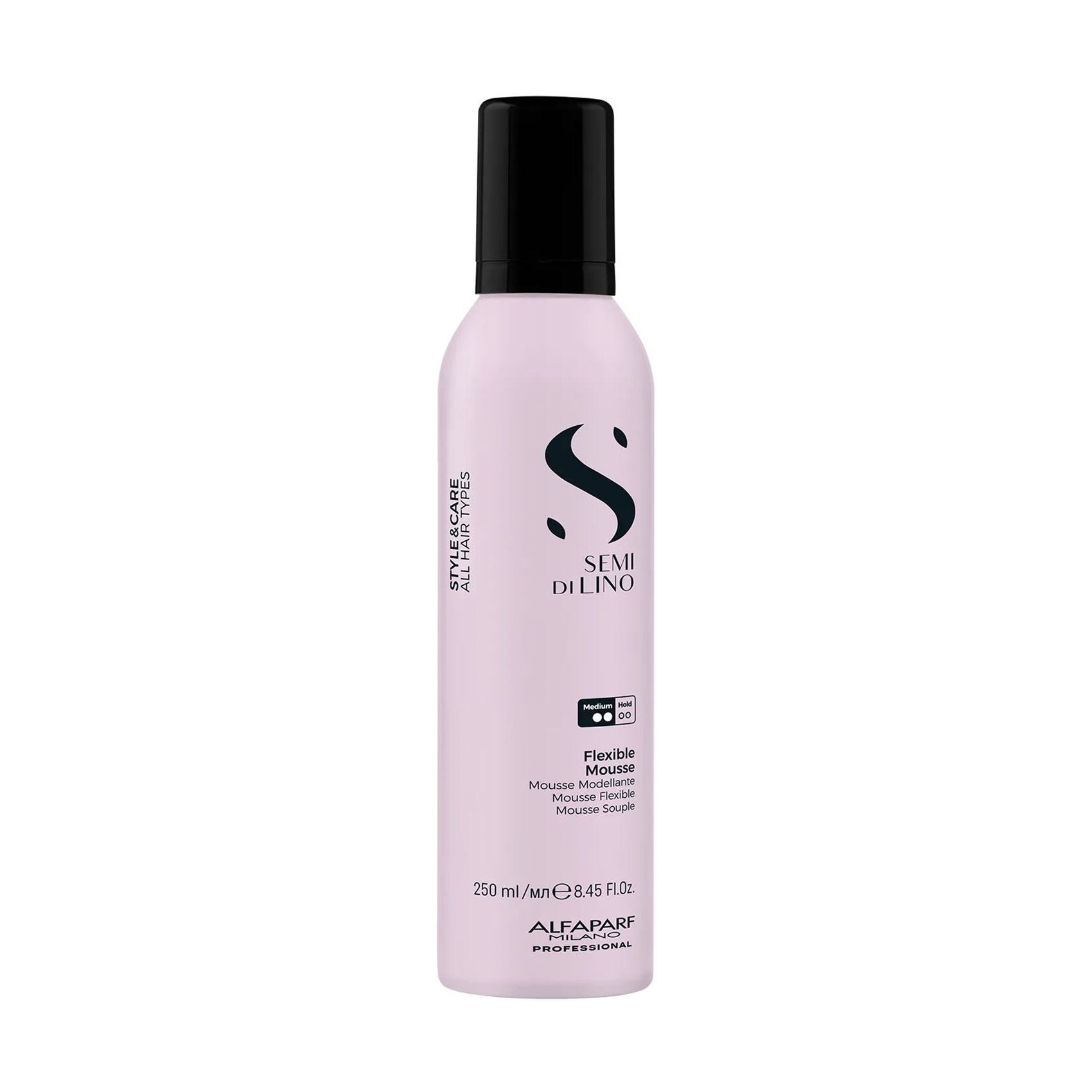 Мус для волосся Alfaparf Semi Di Lino Style &amp; Care Flexible Mousse Середня фіксація, 250 мл